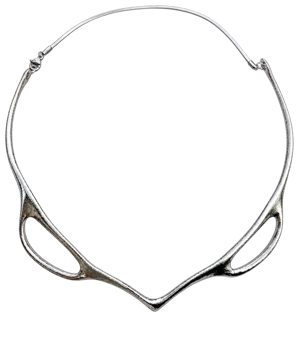 Silver Galactic Eyes collar