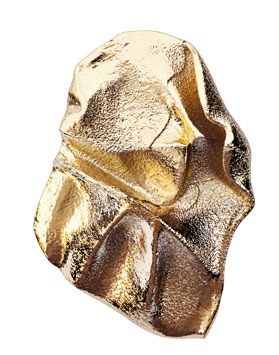 Gold sculptural Light Code 01